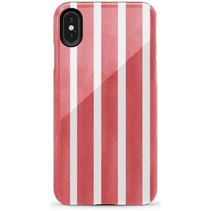 image:imageCasely iPhone Xs Max Case  Botanical Blooms  Floral Patchwork  Essential Slim DualLayer Protective DesignEast Coast Summer  Red Stripes