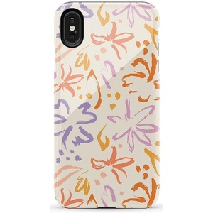 image:imageCasely iPhone Xs Max Case  Botanical Blooms  Floral Patchwork  Essential Slim DualLayer Protective DesignHibiscus Blooms  Hawaiian Floral