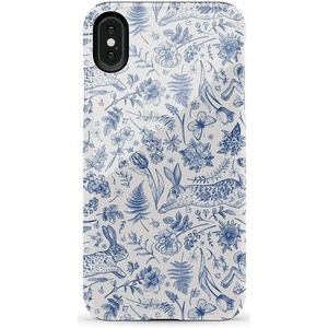 image:imageCasely iPhone Xs Max Case  Botanical Blooms  Floral Patchwork  Essential Slim DualLayer Protective DesignHop  Bloom  Bunny Toile