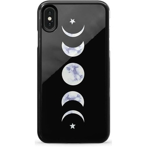 image:imageCasely iPhone Xs Max Case  Botanical Blooms  Floral Patchwork  Essential Slim DualLayer Protective DesignIts Just a Phase  Marble Moon