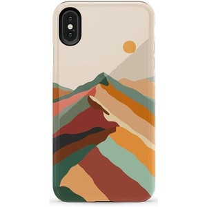 image:imageCasely iPhone Xs Max Case  Botanical Blooms  Floral Patchwork  Essential Slim DualLayer Protective DesignMagic Mountain  Colorblock