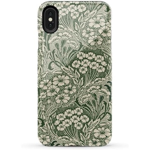 image:imageCasely iPhone Xs Max Case  Botanical Blooms  Floral Patchwork  Essential Slim DualLayer Protective DesignMystic Meadow  Green Gardens