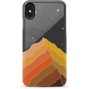 image:imageCasely iPhone Xs Max Case  Botanical Blooms  Floral Patchwork  Essential Slim DualLayer Protective DesignNight Skies  Mountain Starlight