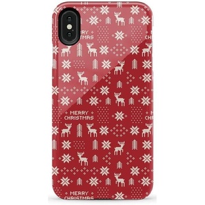 image:imageCasely iPhone Xs Max Case  Botanical Blooms  Floral Patchwork  Essential Slim DualLayer Protective DesignStocking Stuffer  Christmas Knit