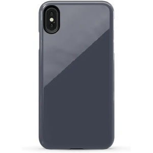 image:imageCasely iPhone Xs Max Case  Botanical Blooms  Floral Patchwork  Essential Slim DualLayer Protective DesignThe Boyfriend Collection  Slate Blue