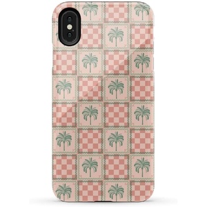 image:imageCasely iPhone Xs Max Case  Botanical Blooms  Floral Patchwork  Essential Slim DualLayer Protective DesignThe Social Club  Palm Beach