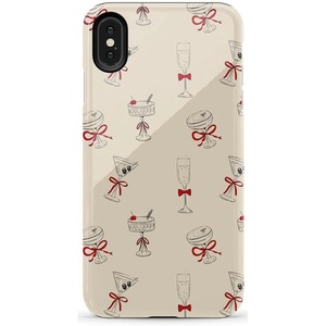 image:imageCasely iPhone Xs Max Case  Botanical Blooms  Floral Patchwork  Essential Slim DualLayer Protective DesignTini  Kitty and Vibe Holiday