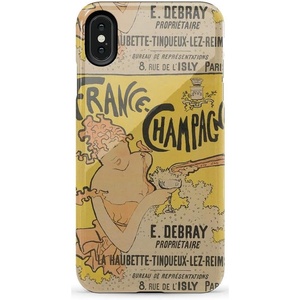 image:imageCasely iPhone Xs Max Case  Botanical Blooms  Floral Patchwork  Essential Slim DualLayer Protective DesignVan Gogh  French Bubbly