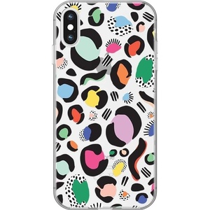 image:imageCasely iPhone Xs Max Case  Floral Forest  Navy Cherry Blossom Floral  Classic Ultra Slim DesignParty Animal  Rainbow Leopard Print