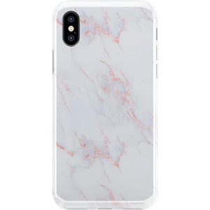 image:imageCasely iPhone Xs Max Case  Floral Forest  Navy Cherry Blossom Floral  Classic Ultra Slim DesignSubtle Blush  White and Pink Marble