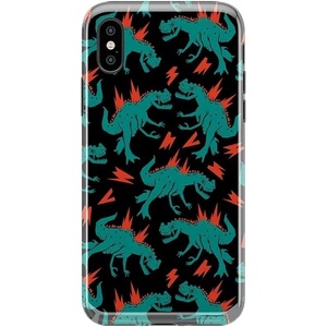 image:imageCasely iPhone Xs Max Case  Floral Forest  Navy Cherry Blossom Floral  Classic Ultra Slim DesignYoure Dinomite  Green Dinosaur
