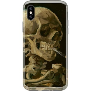 image:imageCasely iPhone Xs Max Case  Outside The Lines  Crayola Marker  Classic Ultra Slim DesignVan Gogh  Skull of a Skeleton with Burning Cig