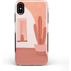 image:imageCasely iPhone Xs Max Case  Outside the Lines  Crayola Marker  Bold Protective DesignDesert Daze  Peachy Cactus