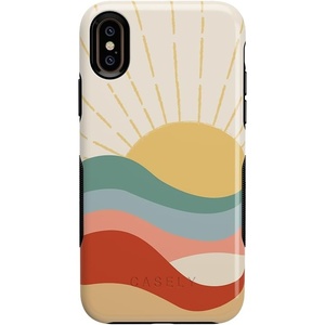 image:imageCasely iPhone Xs Max Case  Outside the Lines  Crayola Marker  Bold Protective DesignHere Comes the Sun  Colorblock Sunset