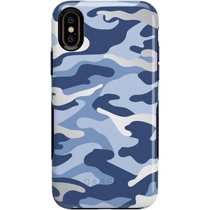 image:imageCasely iPhone Xs Max Case  Outside the Lines  Crayola Marker  Bold Protective DesignIn Formation  Metallic Blue Camo