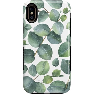 image:imageCasely iPhone Xs Max Case  Outside the Lines  Crayola Marker  Bold Protective DesignLeaf Me Alone  Green Floral Print