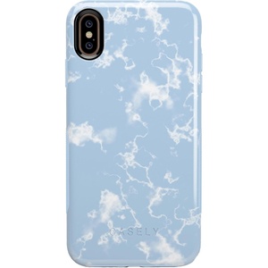 image:imageCasely iPhone Xs Max Case  Outside the Lines  Crayola Marker  Bold Protective DesignLight Blue Skies Marble Clouds