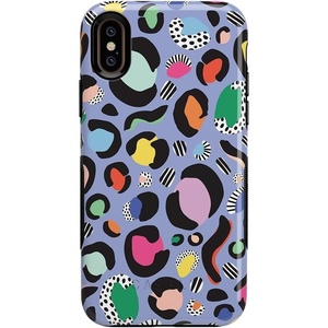 image:imageCasely iPhone Xs Max Case  Outside the Lines  Crayola Marker  Bold Protective DesignParty Animal  Rainbow Leopard Print