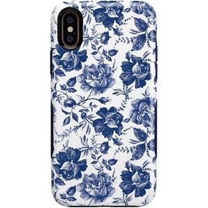 image:imageCasely iPhone Xs Max Case  Outside the Lines  Crayola Marker  Bold Protective DesignRose to Fame  Blue  White Rose Floral