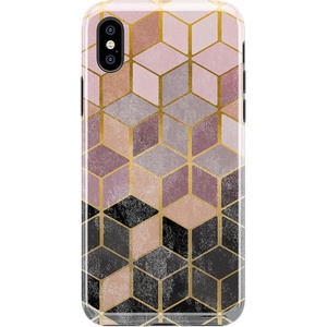 image:imageCasely iPhone Xs Max Case  Scribble Me That  Crayola Rainbow Pencil  Classic Ultra Slim DesignGeo Rose Gold Marble