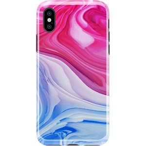 image:imageCasely iPhone Xs Max Case  Scribble Me That  Crayola Rainbow Pencil  Classic Ultra Slim DesignLand  Sea Marble Swirl