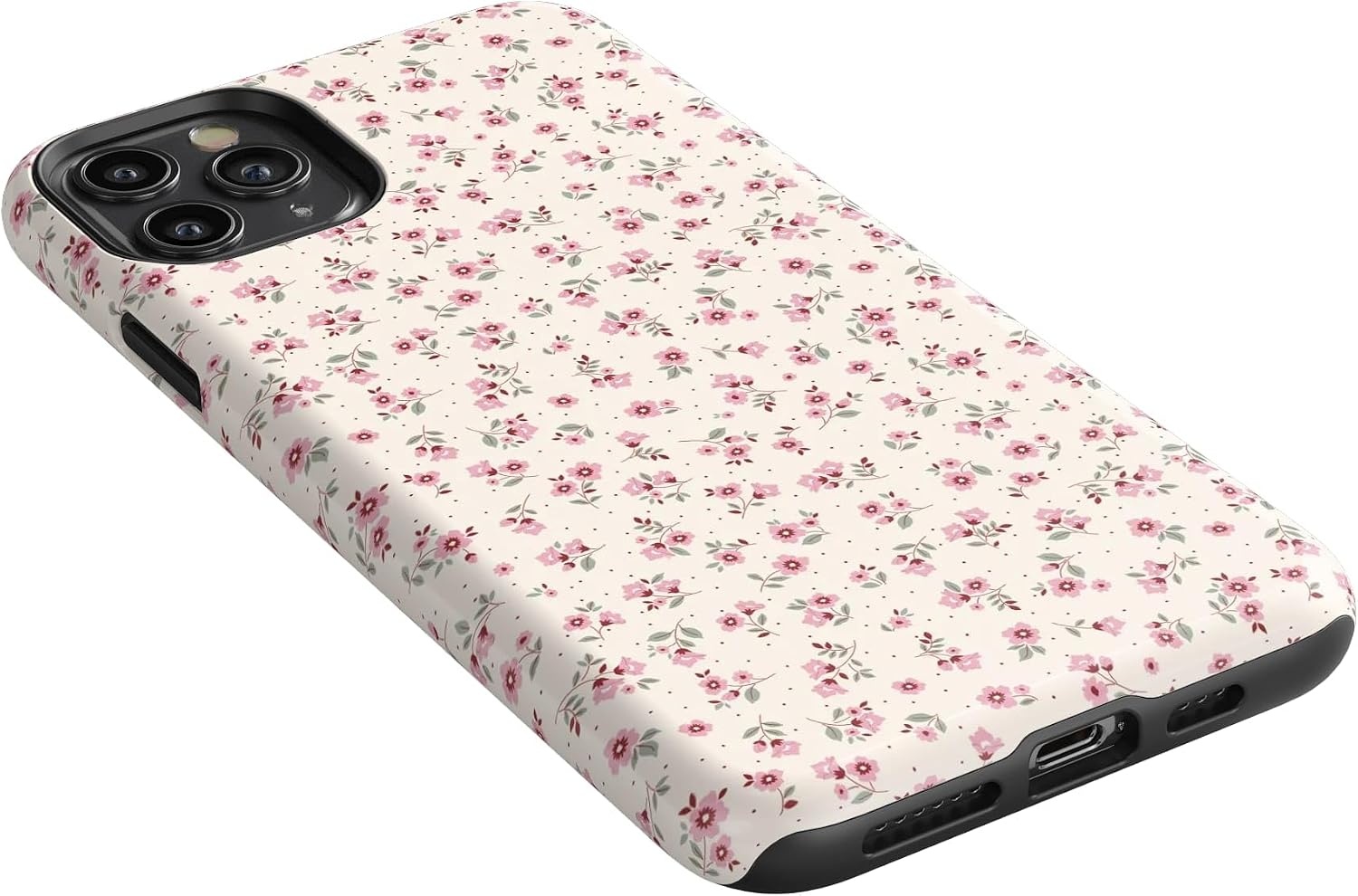 image:imageCasely iPhone 11 Pro Max Case  Houndstooth  High Contrast Design  Essential Slim DualLayer Protective DesignCottage Charm  Cottagecore