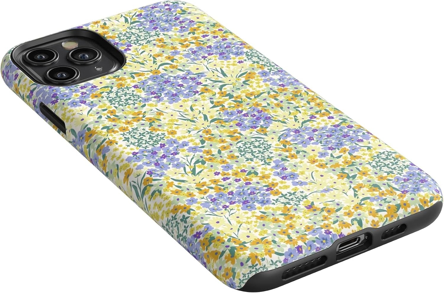 image:imageCasely iPhone 11 Pro Max Case  Houndstooth  High Contrast Design  Essential Slim DualLayer Protective DesignDream Garden  Cottagecore
