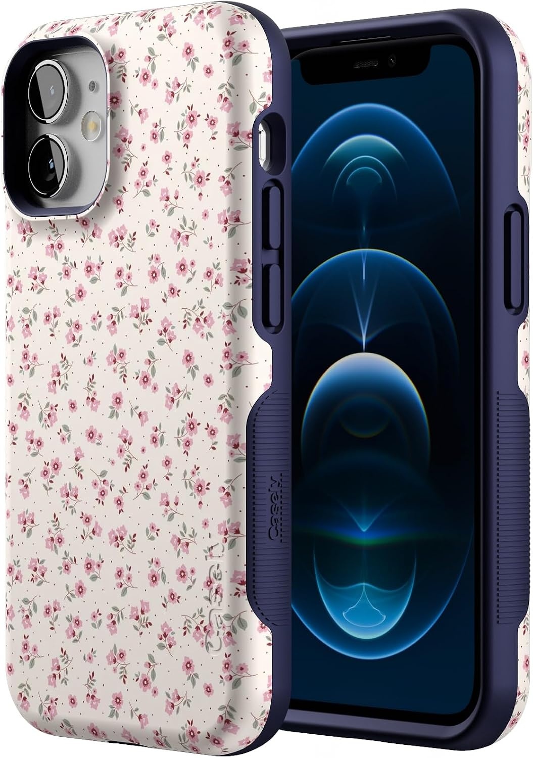 image:imageCasely iPhone 12 Mini Case  Cottage Charm  Cottagecore  Bold Protective Design  Compatible with MagSafe