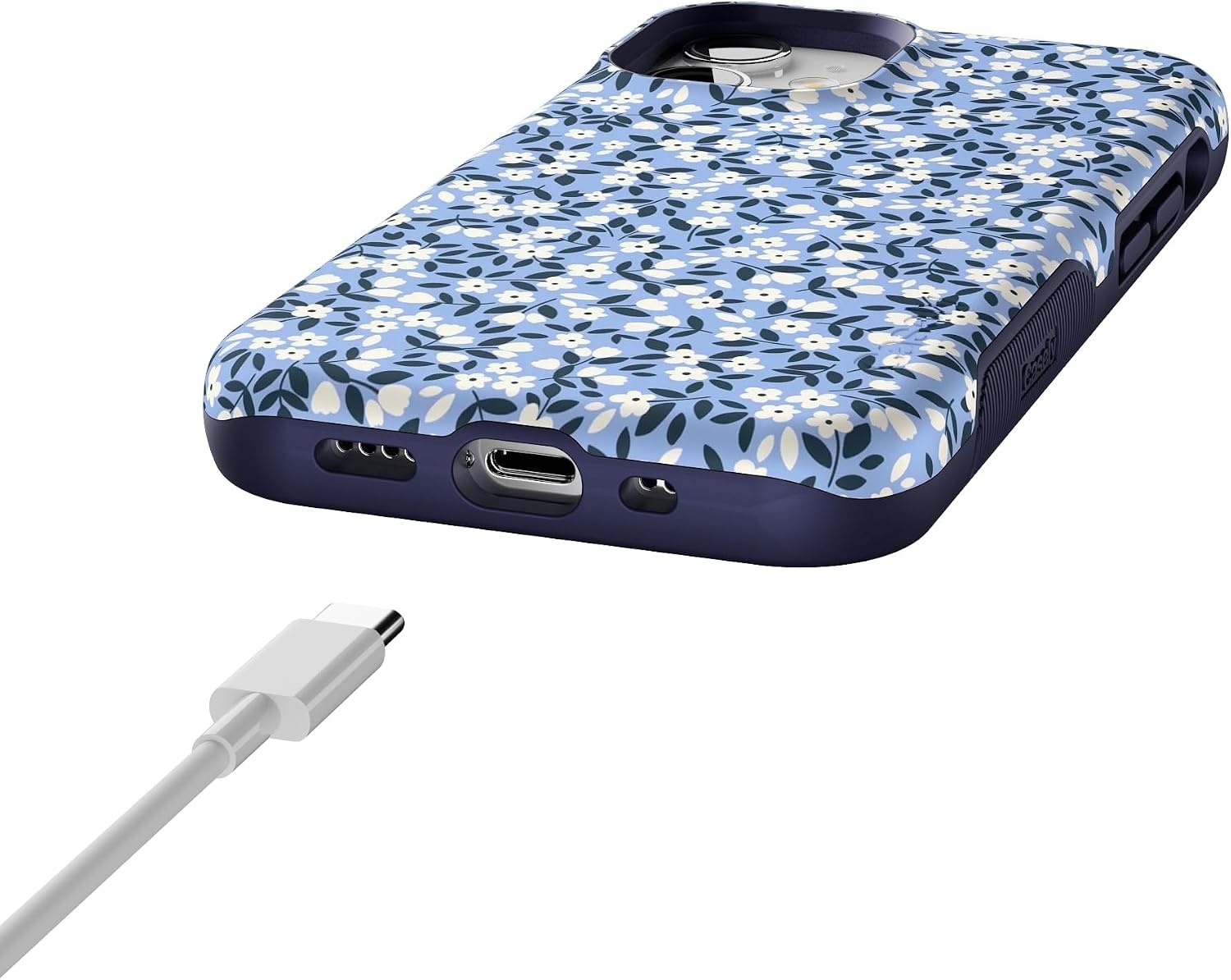 image:imageCasely iPhone 12 Mini Case  Picking Daisies  Cottagecore  Bold Protective Design  Compatible with MagSafe