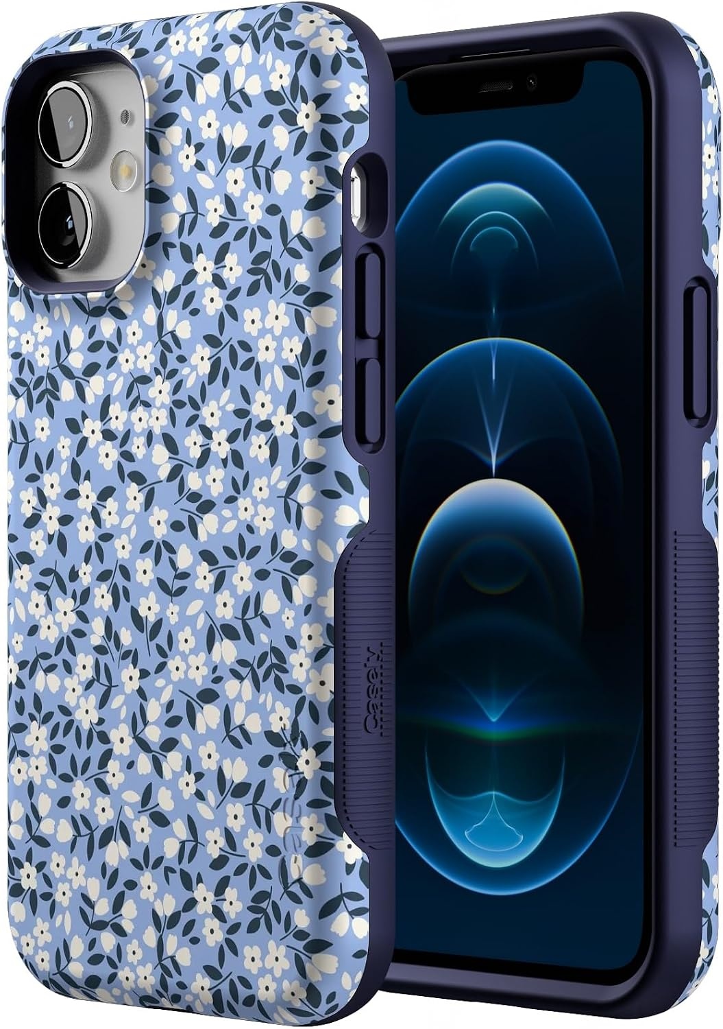 image:imageCasely iPhone 12 Mini Case  Picking Daisies  Cottagecore  Bold Protective Design  Compatible with MagSafe