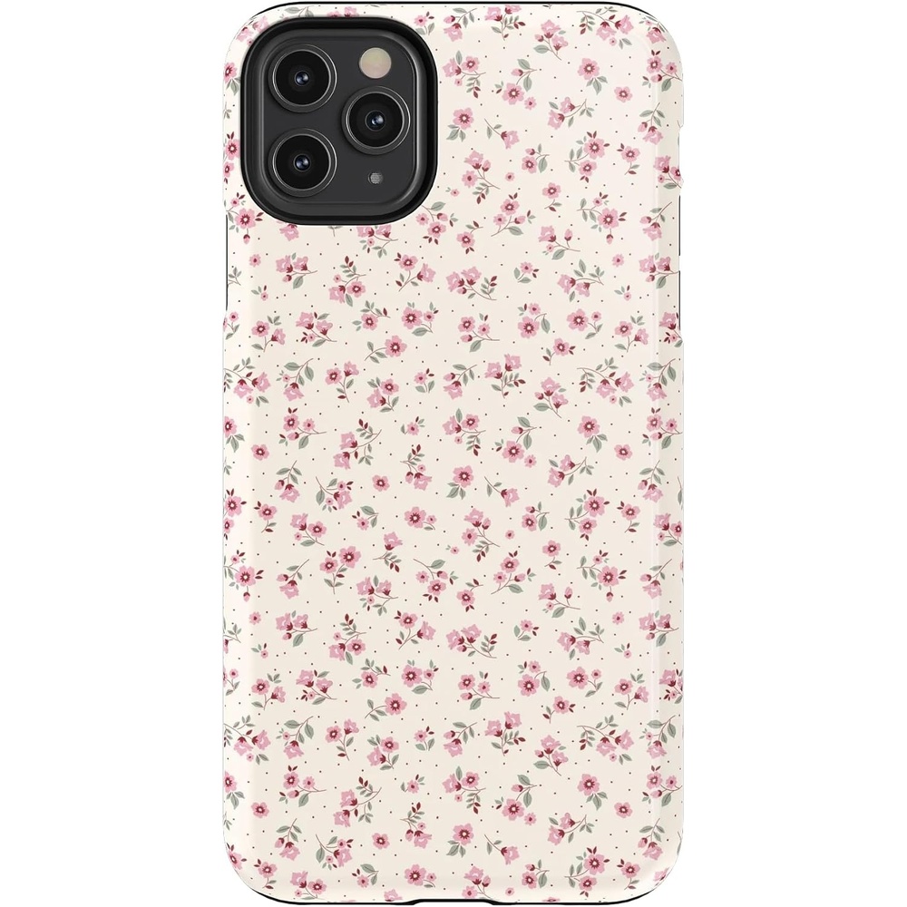 image:imageCasely iPhone 11 Pro Max Case  Houndstooth  High Contrast Design  Essential Slim DualLayer Protective DesignCottage Charm  Cottagecore