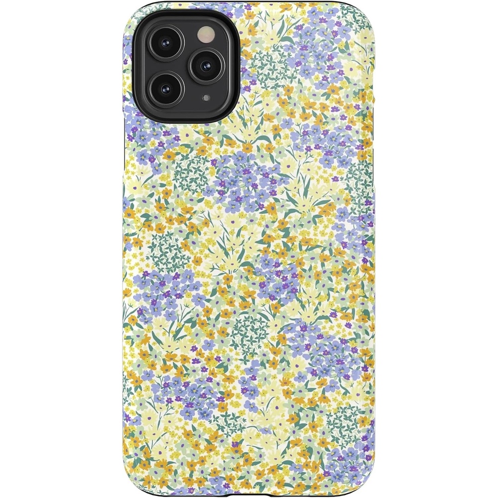 image:imageCasely iPhone 11 Pro Max Case  Houndstooth  High Contrast Design  Essential Slim DualLayer Protective DesignDream Garden  Cottagecore
