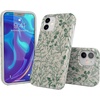 image:imageCasely iPhone 11 Case  Fit Check  Neutral Checkerboard  Classic Ultra Slim DesignSage Garden  Green Floral Case