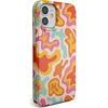 image:imageCasely iPhone 11 Case  Fit Check  Neutral Checkerboard  Classic Ultra Slim DesignTropical Color Splash  Abstract Retro