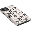 image:imageCasely iPhone 11 Case  Harlequin Midnight Diamond  Black and Purple  Essential Slim DualLayer Protective DesignGoth Girlie  Black Bows