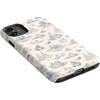 image:imageCasely iPhone 11 Case  Harlequin Midnight Diamond  Black and Purple  Essential Slim DualLayer Protective DesignGraveyard Gathering  Skeleton Picnic
