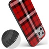 image:imageCasely iPhone 11 Pro Case  As if  Red Plaid  Classic Ultra Slim Design