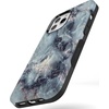 image:imageCasely iPhone 11 Pro Case  Totally Groovy  Teal Rainbow Stripes Color Block  Bold Protective DesignBlue Marble