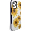 image:imageCasely iPhone 11 Pro Case  Totally Groovy  Teal Rainbow Stripes Color Block  Bold Protective DesignBright Yellow Sunflowers Floral