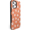 image:imageCasely iPhone 11 Pro Case  Totally Groovy  Teal Rainbow Stripes Color Block  Bold Protective DesignFlower My World  Burnt Orange Floral