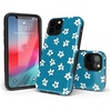image:imageCasely iPhone 11 Pro Case  Totally Groovy  Teal Rainbow Stripes Color Block  Bold Protective DesignFlower My World  Ocean Blue Floral