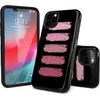 image:imageCasely iPhone 11 Pro Case  Totally Groovy  Teal Rainbow Stripes Color Block  Bold Protective DesignInsta Famous Makeup Swatch