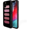 image:imageCasely iPhone 11 Pro Case  Totally Groovy  Teal Rainbow Stripes Color Block  Bold Protective DesignInsta Famous Makeup Swatch