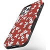 image:imageCasely iPhone 11 Pro Case  Totally Groovy  Teal Rainbow Stripes Color Block  Bold Protective DesignRed Cherry Blossom Floral