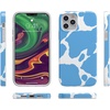 image:imageCasely iPhone 11 Pro Max Case  Current Mood  Light Blue Cow Print  Classic Ultra Slim Design