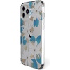 image:imageCasely iPhone 11 Pro Max Case  Forget Me Not  Blue and Gold Clear Floral  Classic Ultra Slim Design