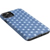 image:imageCasely iPhone 11 Pro Max Case  Houndstooth  High Contrast Design  Essential Slim DualLayer Protective DesignCoastal Blues  Denim Stars