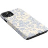 image:imageCasely iPhone 11 Pro Max Case  Houndstooth  High Contrast Design  Essential Slim DualLayer Protective DesignCupids Canvas  Periwinkle Floral