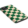 image:imageCasely iPhone 11 Pro Max Case  Houndstooth  High Contrast Design  Essential Slim DualLayer Protective DesignFit Check  Green Checkerboard