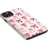 image:imageCasely iPhone 11 Pro Max Case  Houndstooth  High Contrast Design  Essential Slim DualLayer Protective DesignLover Girlie  Pink Bows
